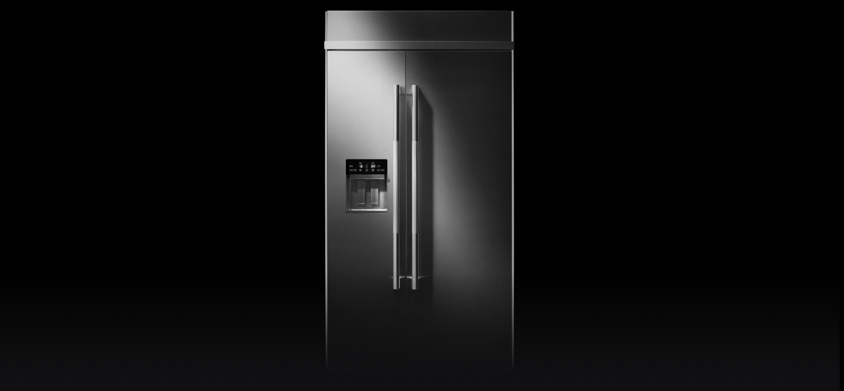 JennAir® side-by-side refrigerator