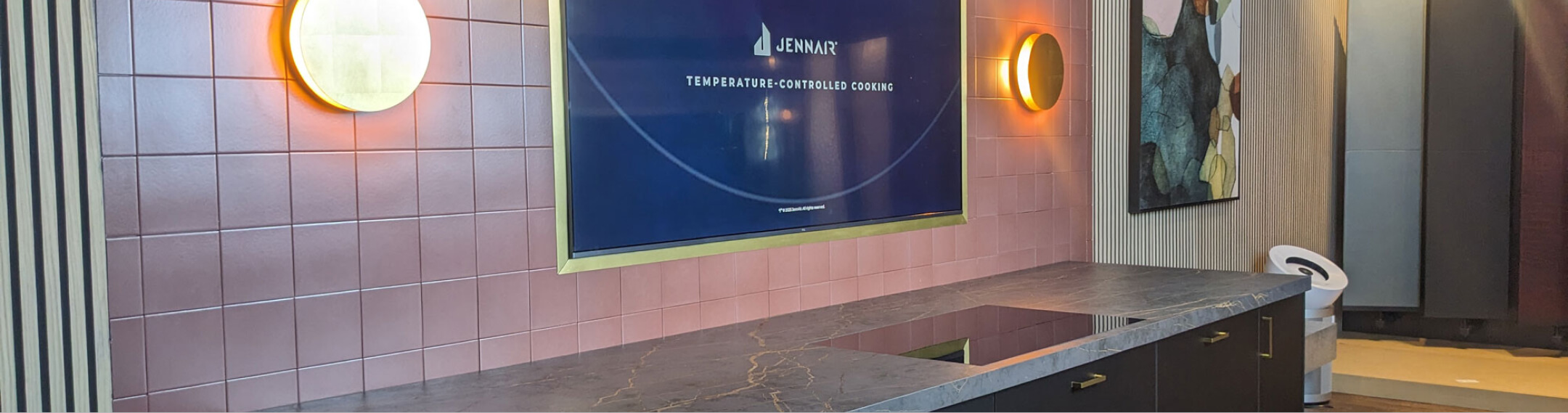 The JennAir® booth at KBIS 2025.