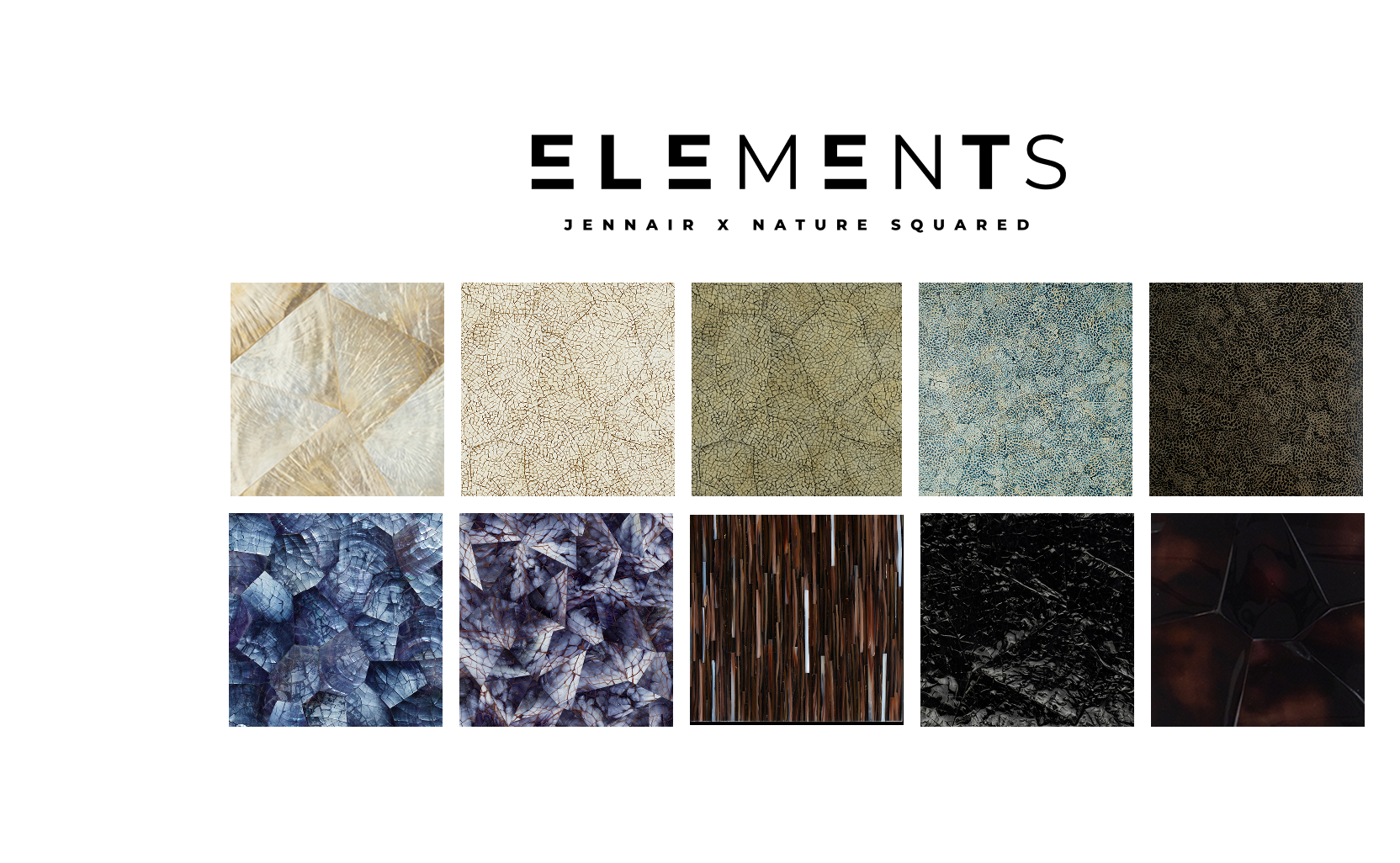 The Element Collection panels.