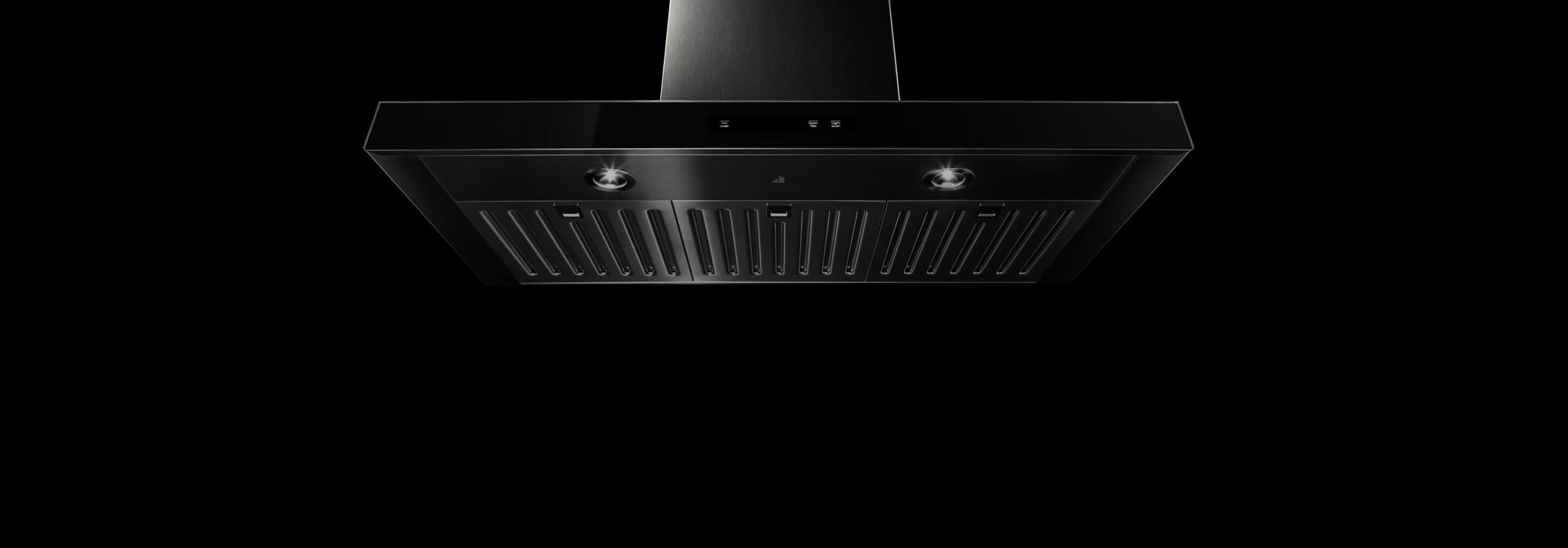 A wall-mount ventilation hood.