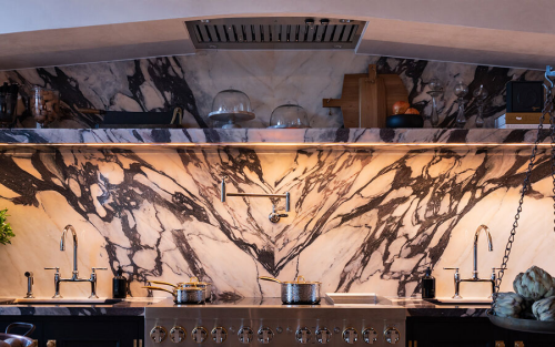 A JennAir® Professional-Style Induction Range in a stylish kitchen