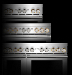 A representation of the three widths pro induction ranges come in.