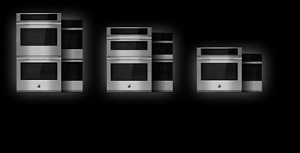 A collection of wall ovens.