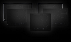 A variety of cooktops