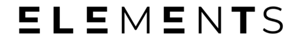 A wordmark that reads "Elements" and "JennAir X Nature Squared".