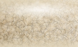 A close up of the Eggshell Crackle Taupe