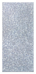 A 36-inch column panel in Eggshell Snakeskin Sapphire
