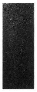 A 30-inch column panel in Dark Pen Black