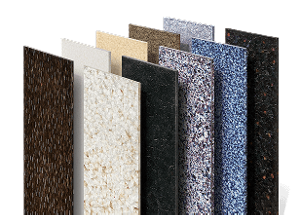A series of panels from the Elements Collection