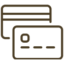 An icon of a Obsidian rewards credit card.