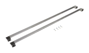 JennAir Rise-Style Built-In, Side-by-Side Refrigerator Handle Kit - Stainless Steel for JS42NXFXDE and JS48NXFXDE Models