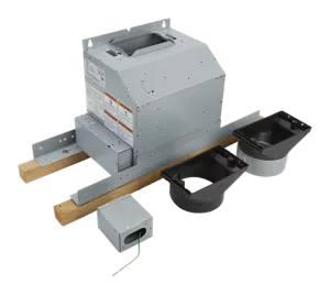 Range Hood Exterior Blower Assembly, Motor Size: 15 1/2" W x 32 1/2" D x 16 1/2" H